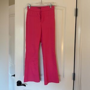 Zara pink cropped pants